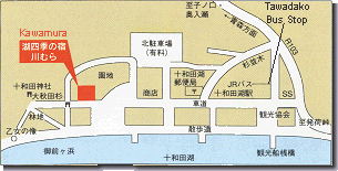 Map  to Kawamura
