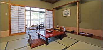 Guest Room in the Bekkan at Arima Gyoen