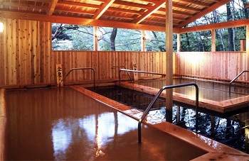 Outdoor Hot Spring Bath at Ginsuiso Bekkan Choraku