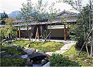 Garden at Chikurakutei Ryokan 