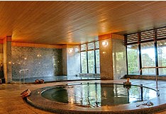 Indoor Hot Spring Bath at Funaya Ryokan