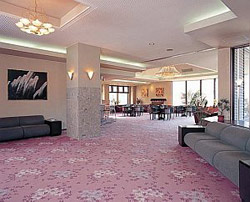 Lobby inside Kawayu Misono Hotel