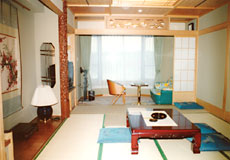 Guest Room in Shangri-la Kan at the New Akan Hotel
