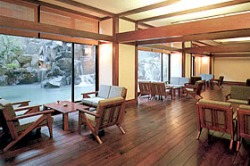 Lounge inside Hodakaso Sangetsu