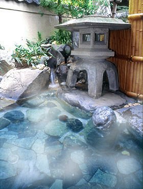 Outdoor Hot Spring Bath at Izumiso