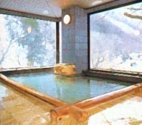 Men's Indoor Hot Spring Bath at Bunzan