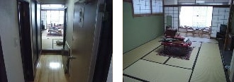 Guest Rooms inside Higashikan