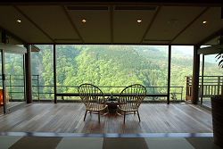 Balcony at Hakone-Ginyu