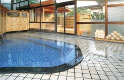Hinoki Bath at Mikawaya Ryokan