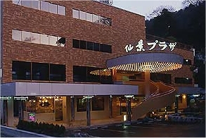 Entrance at Senkei Plaza Inn