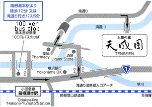 Directions to Tenseien
