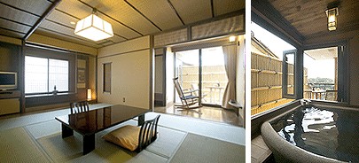 Guest Room With Private Bath at Hyakurakuso
