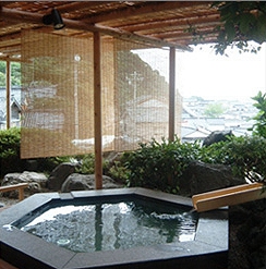 Private Outdoor Hot Spring Bath at Yashio