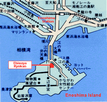 Map to Ebisuya