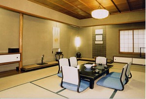 Guest Room where Katsura Kogoro Stayed at Tsutaya Ryokan