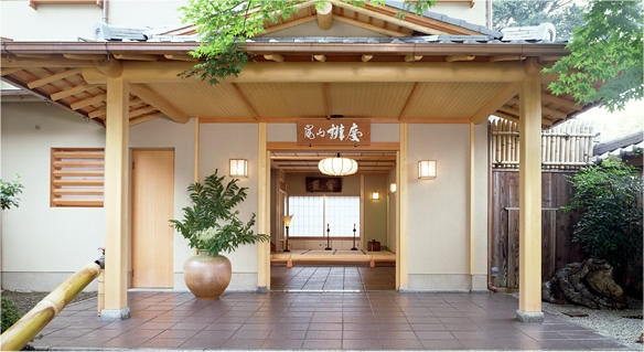 Entrance at Arashiyama Benkei