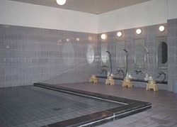 Men's Bath in the Arashiyama Hotel