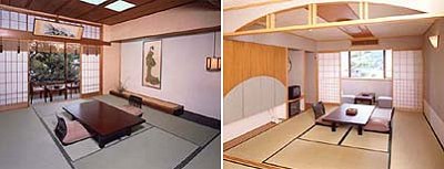 Guest Rooms at the Arashiyama Hotel