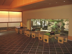 Lobby inside Gion Hatanaka