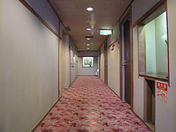 Hallway inside the Hana Kanzashi