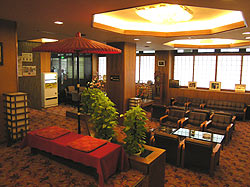 Lobby inside the Hana Kanzashi
