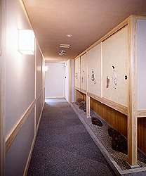 Hallway at Hirashin