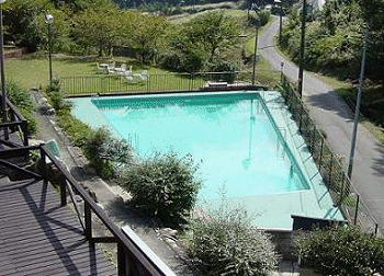 Pool and Terrace at Iori Sanso