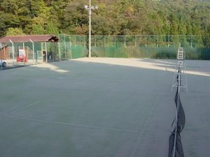 Tennis Court at Iori Sanso