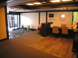 Lobby inside Kamogawakan