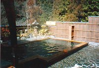 Men's Outdoor Hot Spring Bath at Kurama Onsen