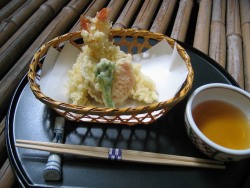 Tempura is also available