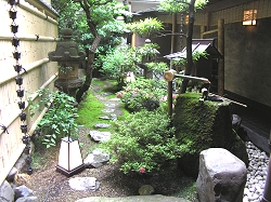 Garden at Motonago Ryokan