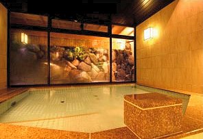 Shared Bath at NISHIYAMA RYOKAN