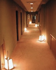 Hallway inside Togetsutei