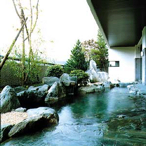 Outdoor Hot Spring Bath at Sansatei