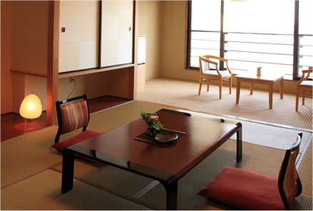 Japanese room at Hotel Ubudo