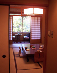Guest Room at Iwaso (courtesy of MR, Fairfax, Virginia, USA)
