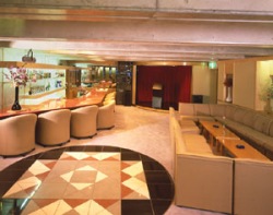Lounge inside Hotel Makoto
