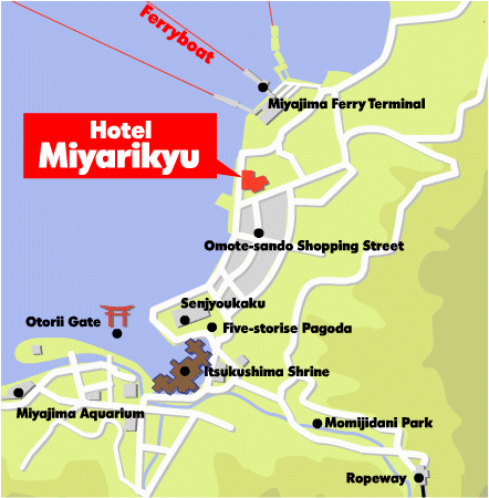 Map to Miyarikyu