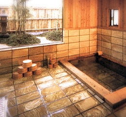 Shared Hot Spring Bath at Shinsen Ryokan