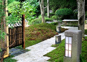 Japanese Garden at Shinsen Ryokan