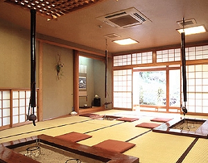 Tea Room at Shinsen Ryokan