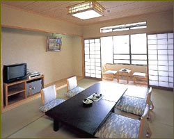Guest room at Hotel Shoho