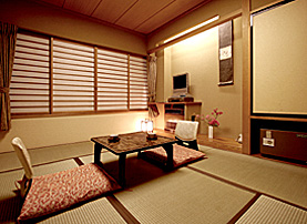 Guest Room in the Honkan at Karuizawa-Tsuruya Ryokan