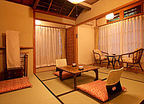 Guest Room in the Okukan at Karuizawa-Tsuruya Ryokan