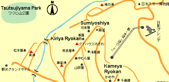 Directions to Kiriya Ryokan