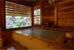 Guest Room at Family Hot Spring Bath at Saito Ryokan