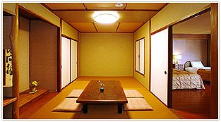 Japanese-Western Style Guest Room at Tsuchiya Hotel