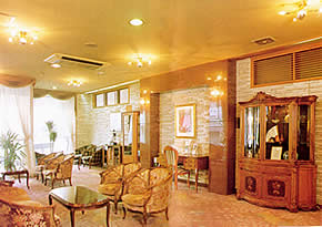 Lobby of Tsuchiya Hotel