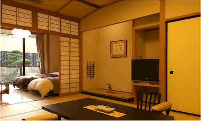 Japanse-Western Guest Room at Hotel Tokugawa